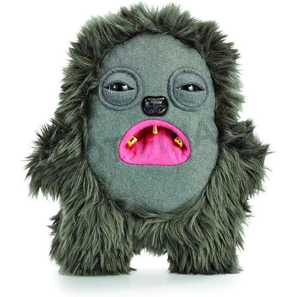 ZURU Gold Fuggs Hedge Grog Plush Funny Ugly Monster Toy with Eyes and Teeth - Picture 1 of 7